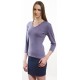 Tee-Shirt ATiTO M. 3/4 Violet