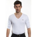 Tee-Shirt ATiTO M. 3/4 Blanc